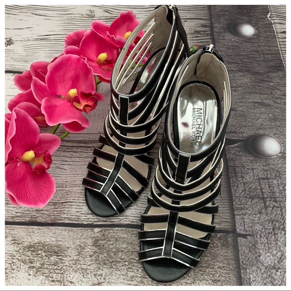Michael Michael Kors Tatianna Back-Zip Sandal